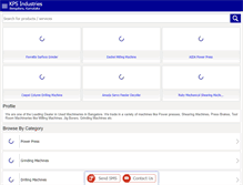 Tablet Screenshot of kpsind.com